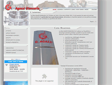 Tablet Screenshot of agazzi.bg.it